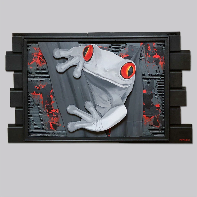 tierportrait-rotaugenlaubfrosch