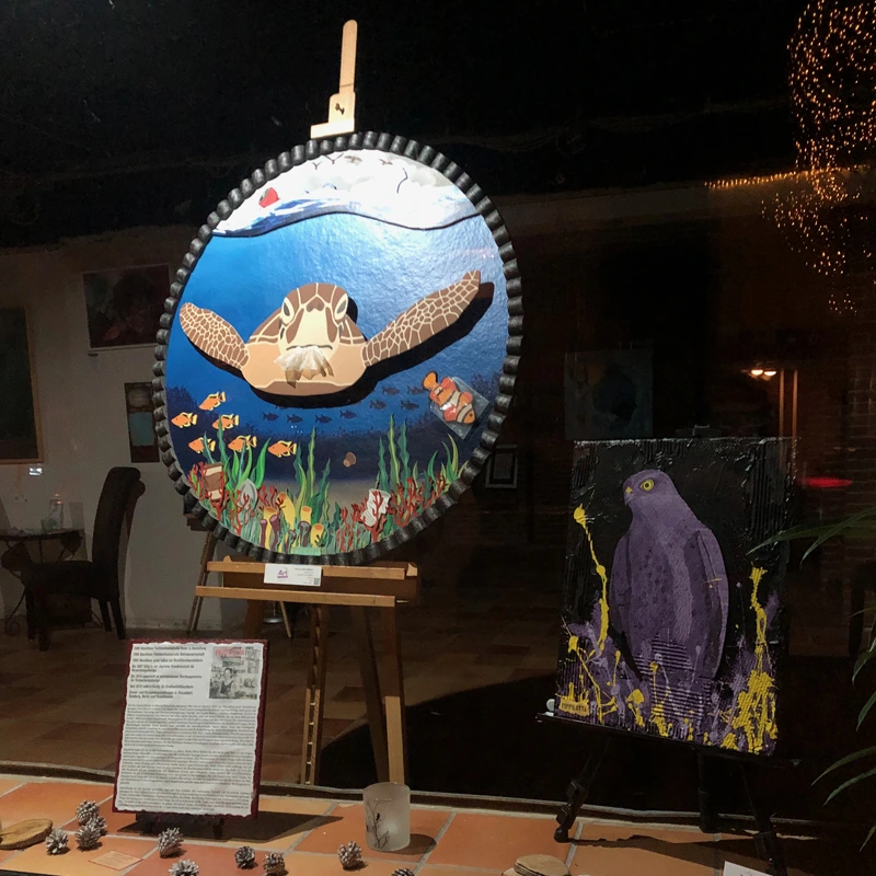 ausstellung im schaufenster